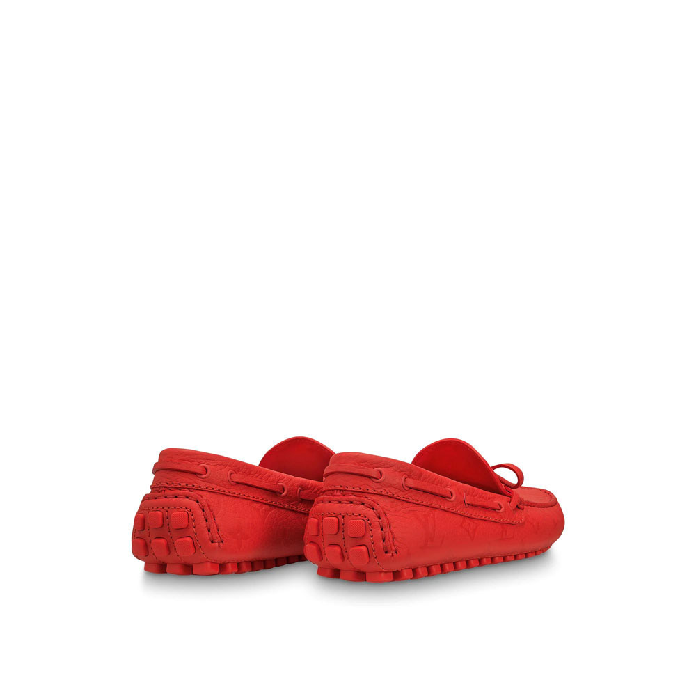 Louis Vuitton Arizona Mocassin in Rouge 1A5YBY - Photo-3