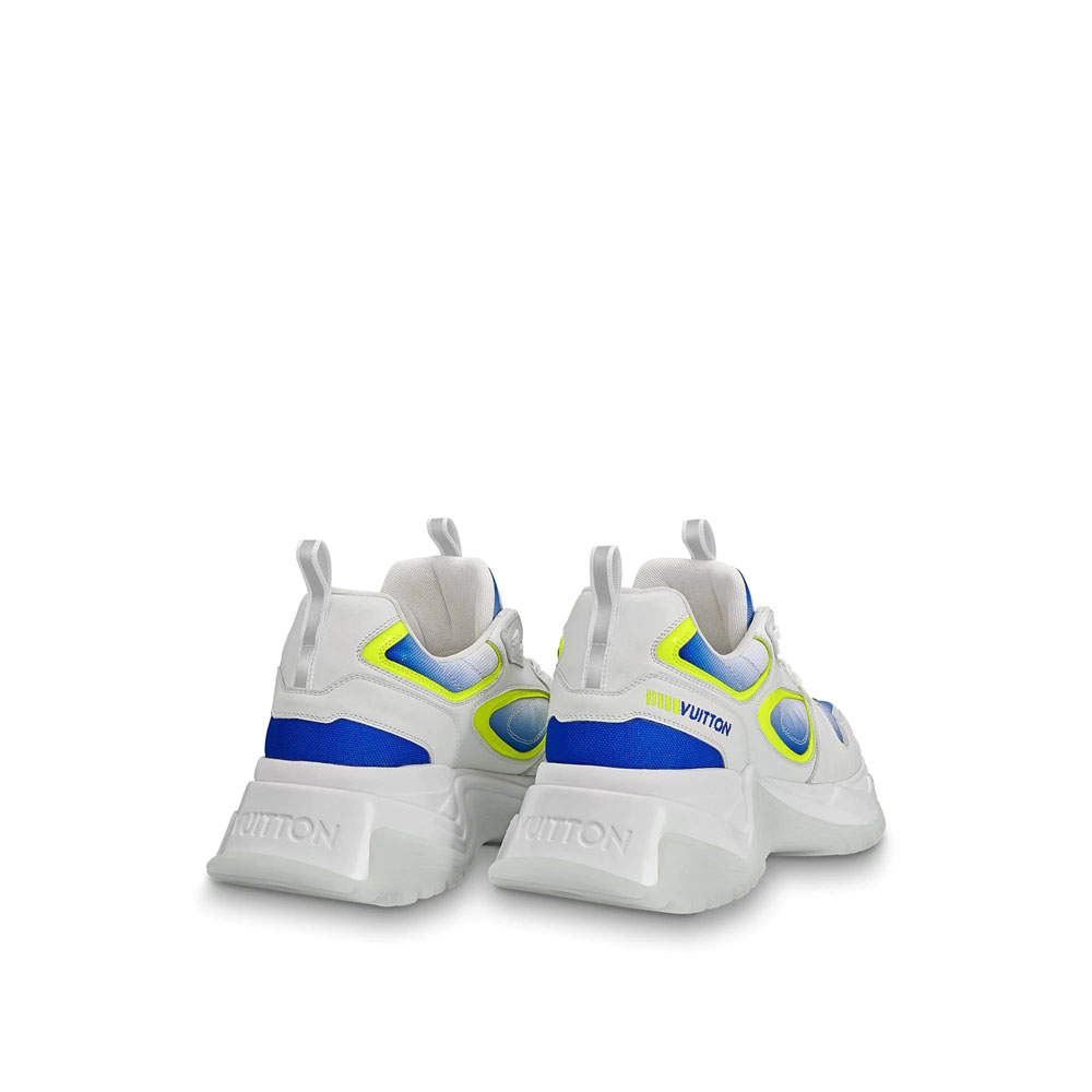 Louis Vuitton Run Away Pulse Sneaker in White 1A5YL9 - Photo-3
