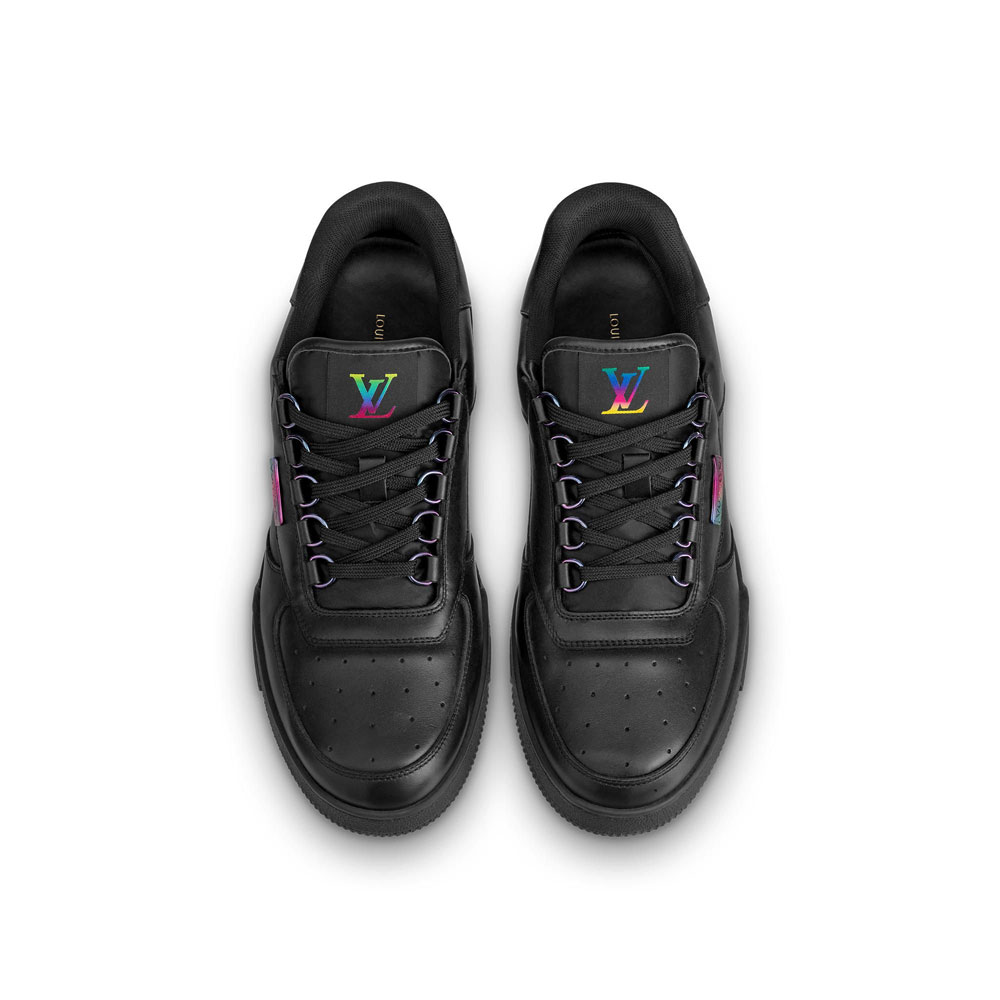 Louis Vuitton Trainer Sneaker in Black 1A5YSG - Photo-2