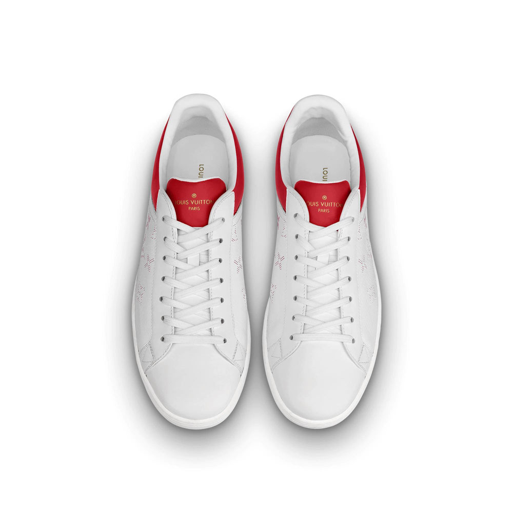 Louis Vuitton Luxembourg Sneaker in Red 1A5ZS0 - Photo-2