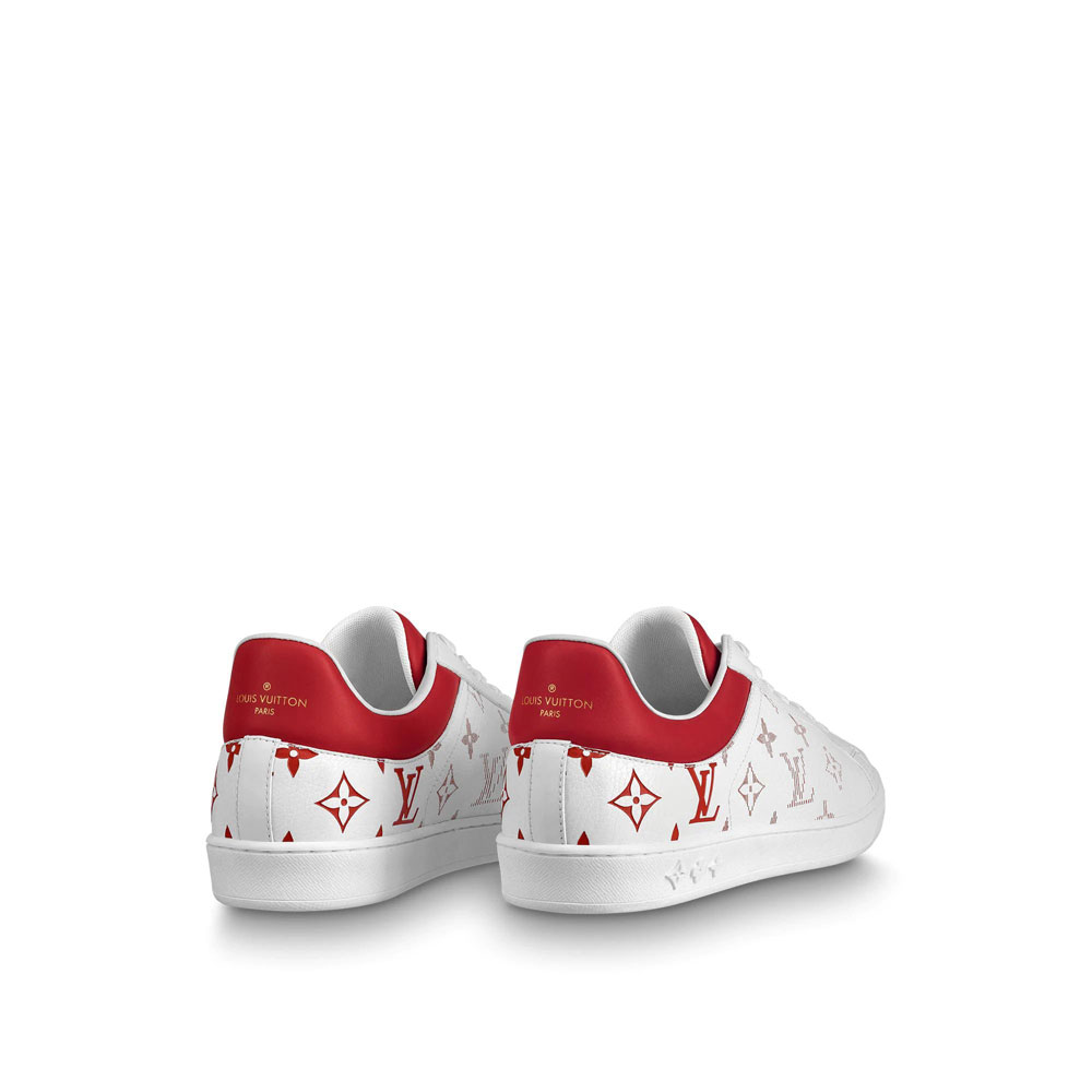 Louis Vuitton Luxembourg Sneaker in Red 1A5ZS0 - Photo-3