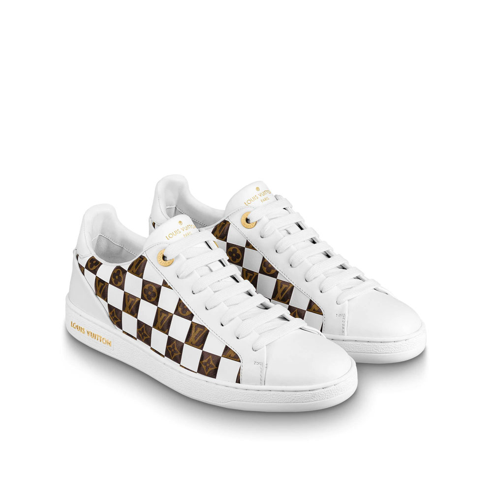 Louis Vuitton Frontrow Sneaker in White 1A678R - Photo-2