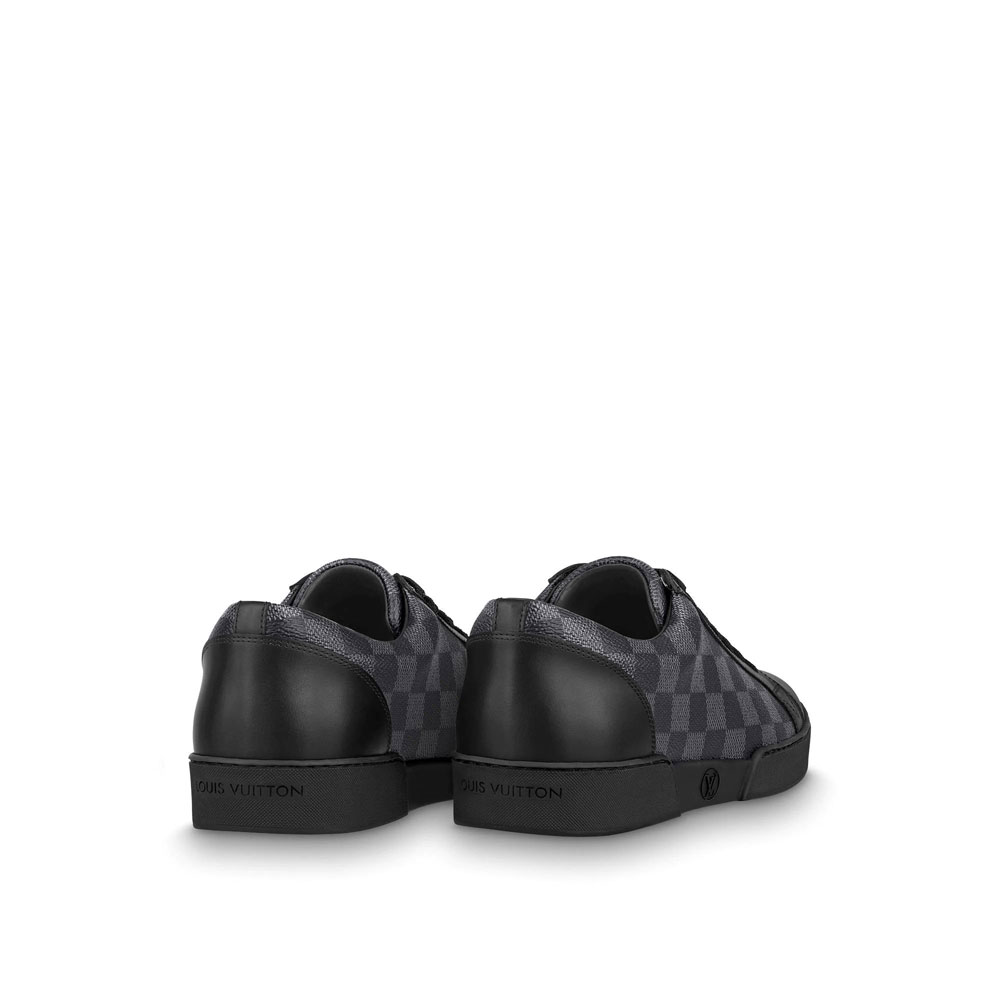 Louis Vuitton Match-Up Sneaker in Grey 1A7WFT - Photo-3
