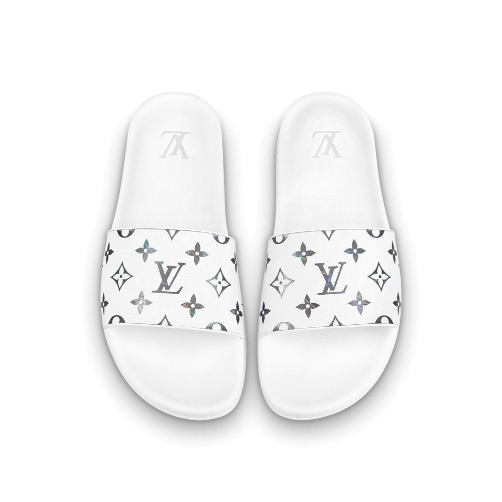 Louis Vuitton Waterfront Mule in White 1A7WH4 - Photo-2