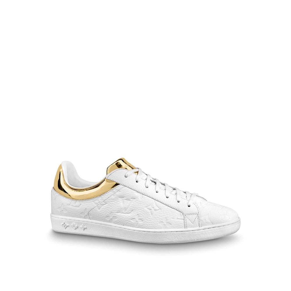 Louis Vuitton Luxembourg Sneaker in Gold 1A80YG