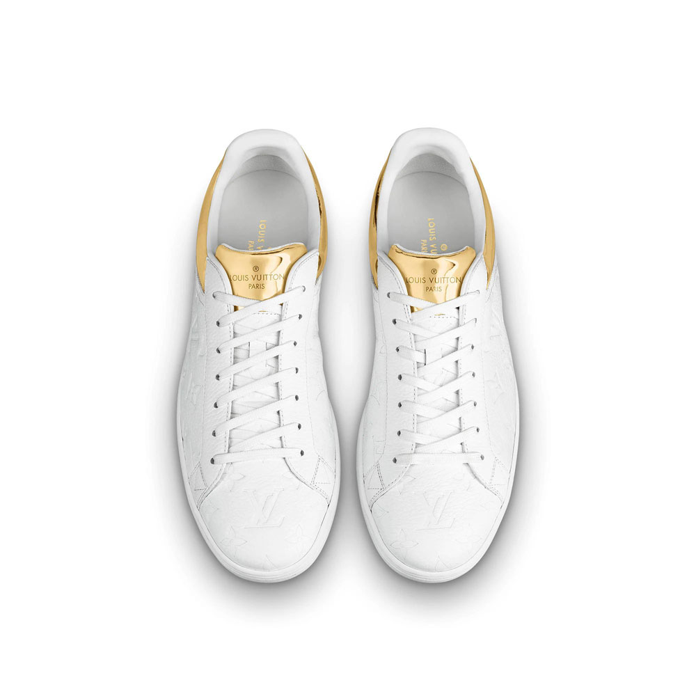 Louis Vuitton Luxembourg Sneaker in Gold 1A80YG - Photo-2