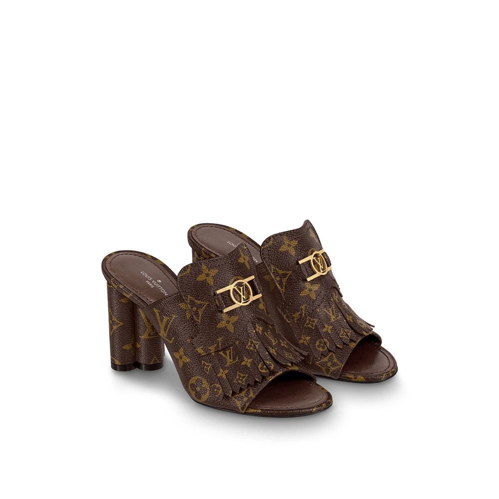 Louis Vuitton Indiana Mule in Brown 1A8659 - Photo-2