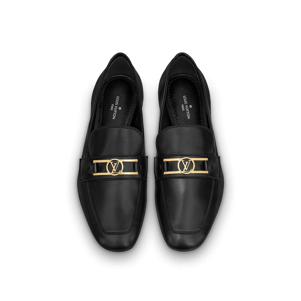Louis Vuitton Upper Case Flat Loafer in Black 1A86MZ - Photo-2