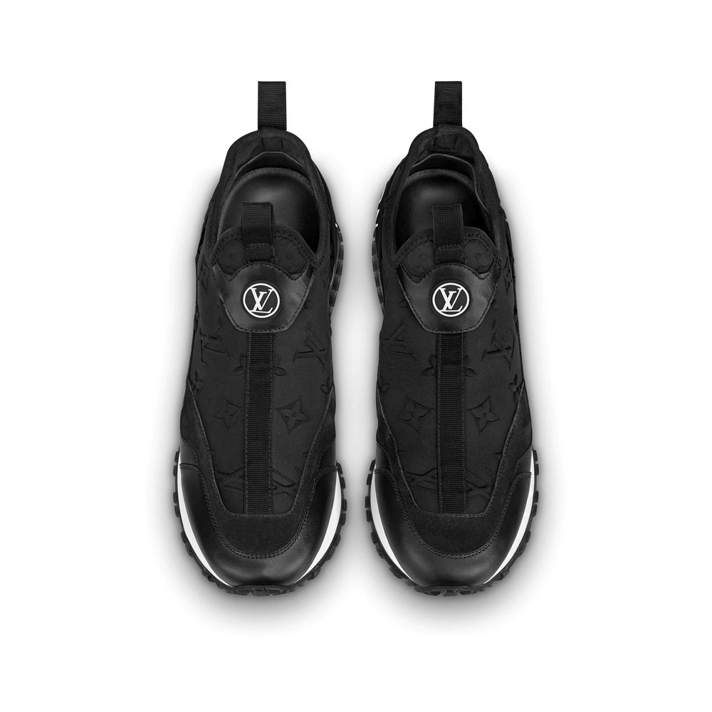 Louis Vuitton Run Away Sneaker in Black 1A87AM - Photo-2