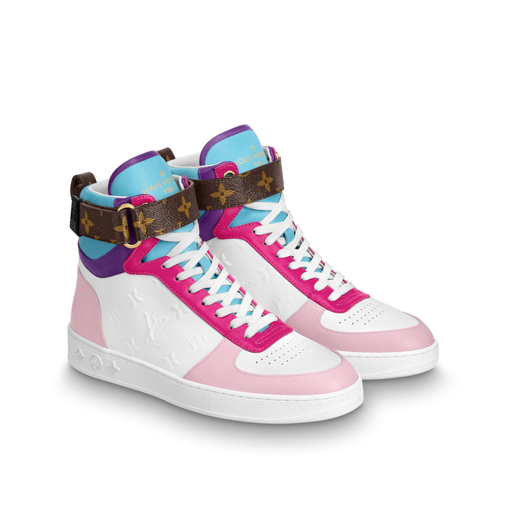 Louis Vuitton Boombox Sneaker in Rose 1A87R0 - Photo-3