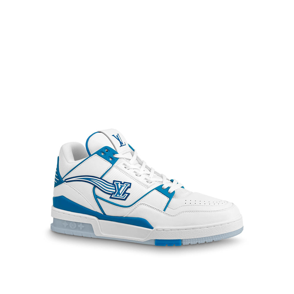 Louis Vuitton Trainer Sneaker in Blue 1A8AGQ