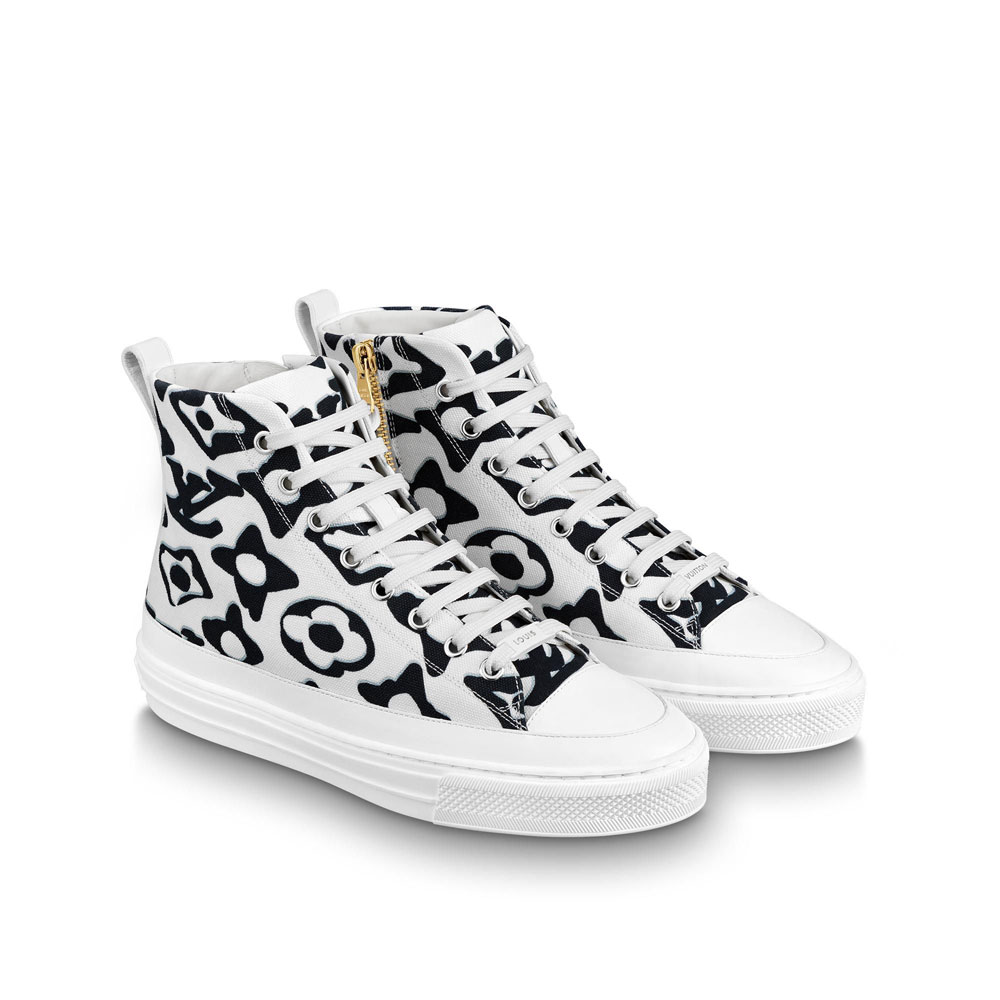 Louis Vuitton LVxUF Stellar Sneaker Boot in White 1A8CYM - Photo-3
