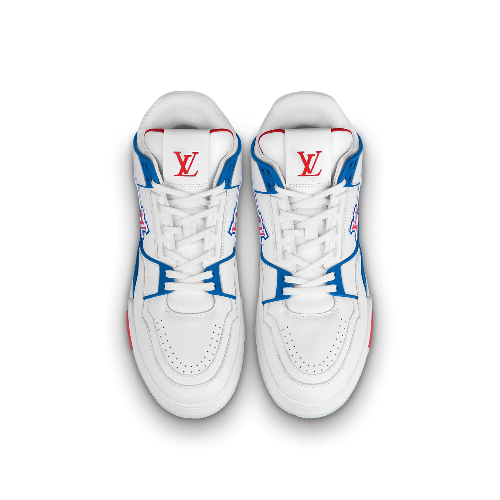Louis Vuitton Trainer Sneaker in White 1A8FFM - Photo-2