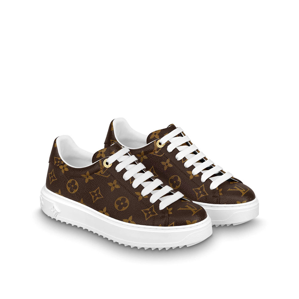 Louis Vuitton Time Out Sneaker in Brown 1A8FJM - Photo-3