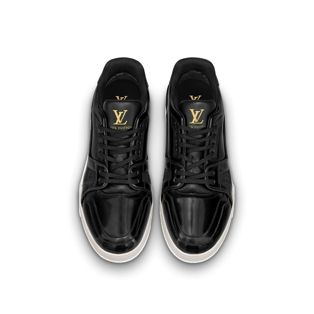 Louis Vuitton Trainer Sneaker in Black 1A8IJW - Photo-2