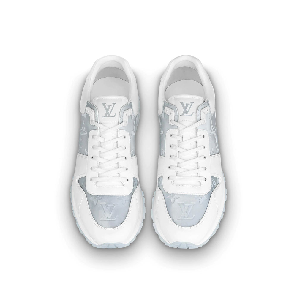 Louis Vuitton Run Away Sneaker in White 1A8KIQ - Photo-2