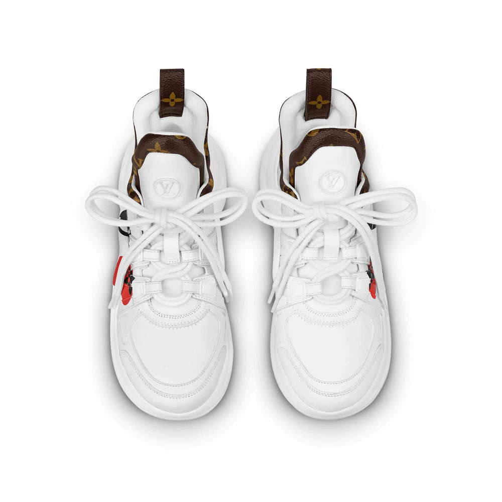 Game On LV Archlight Sneaker in White 1A8MRP - Photo-2
