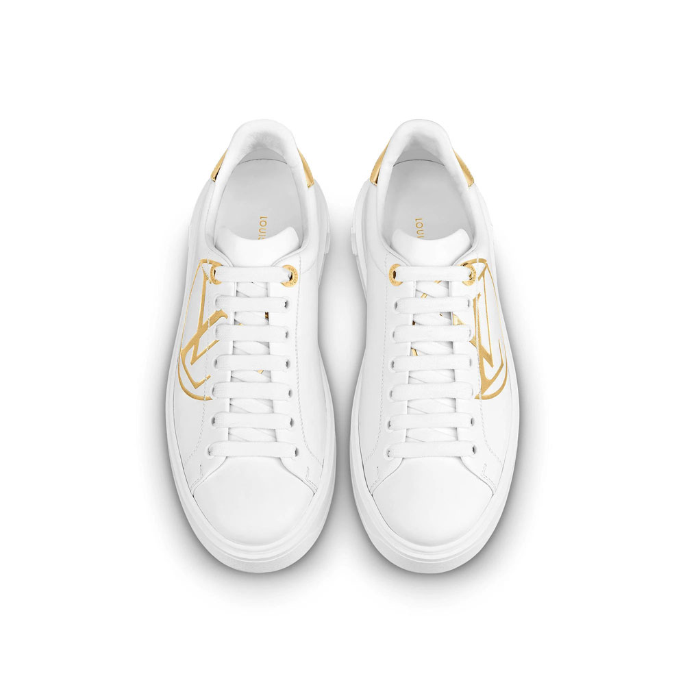 Louis Vuitton Time Out Sneaker in Gold 1A8NIH - Photo-2