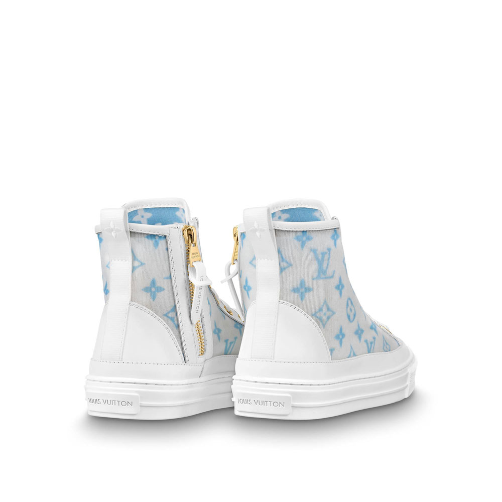 Louis Vuitton Stellar Sneaker Boot in Blue 1A8NJT - Photo-2
