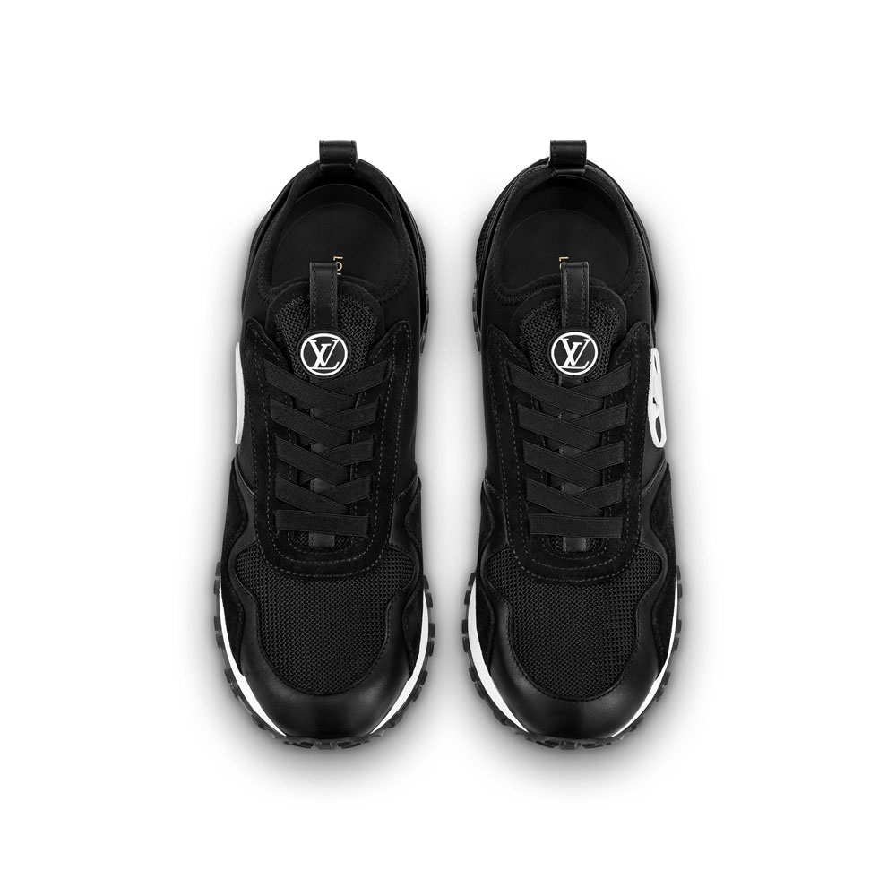 Louis Vuitton Run Away Sneaker in Black 1A8SPV - Photo-2