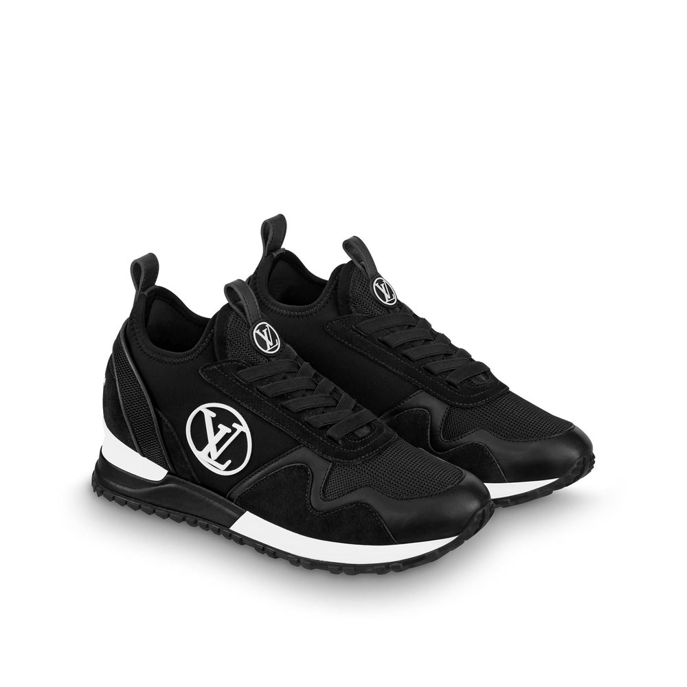 Louis Vuitton Run Away Sneaker in Black 1A8SPV - Photo-3