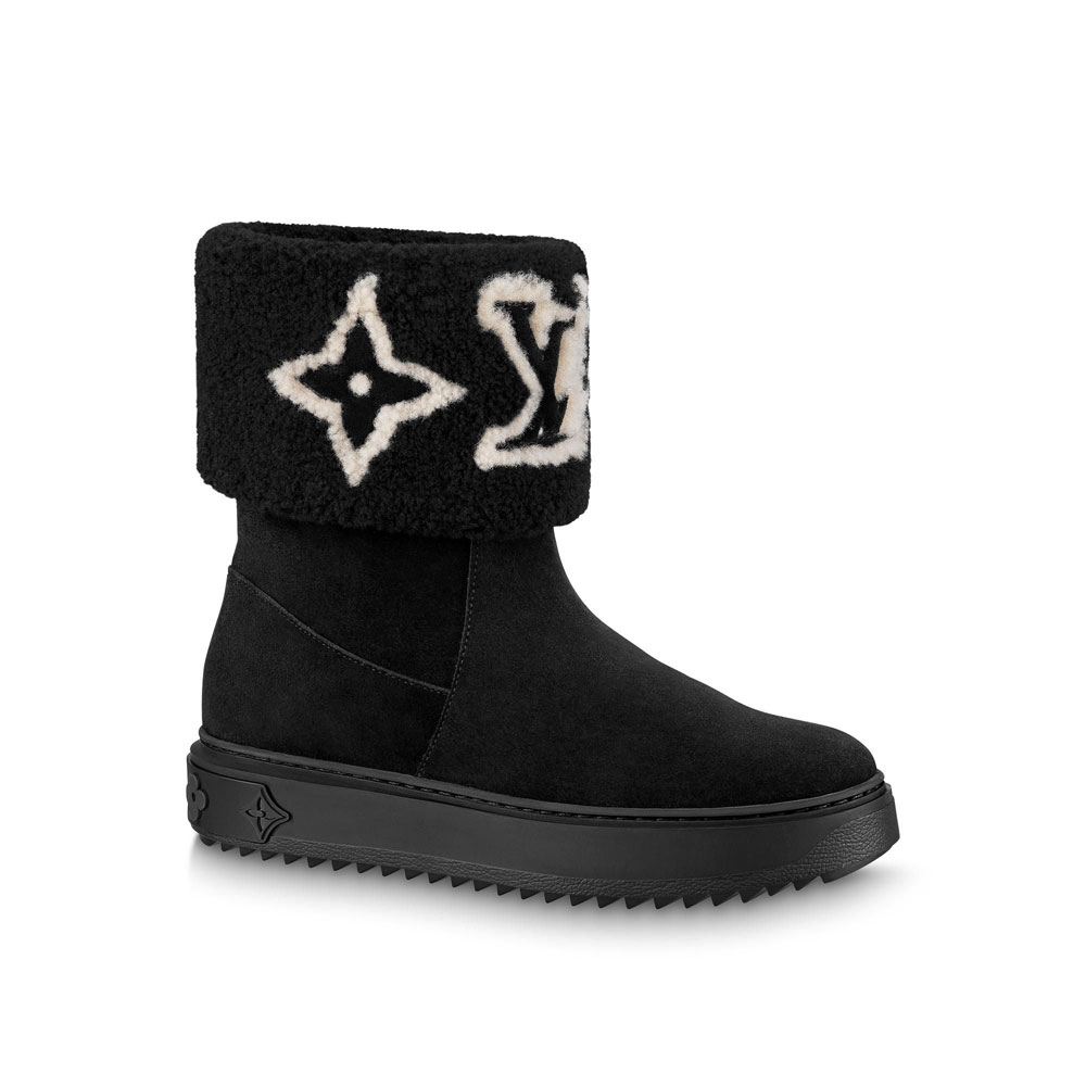 Louis Vuitton Snowdrop Flat Ankle Boot 1AACHQ