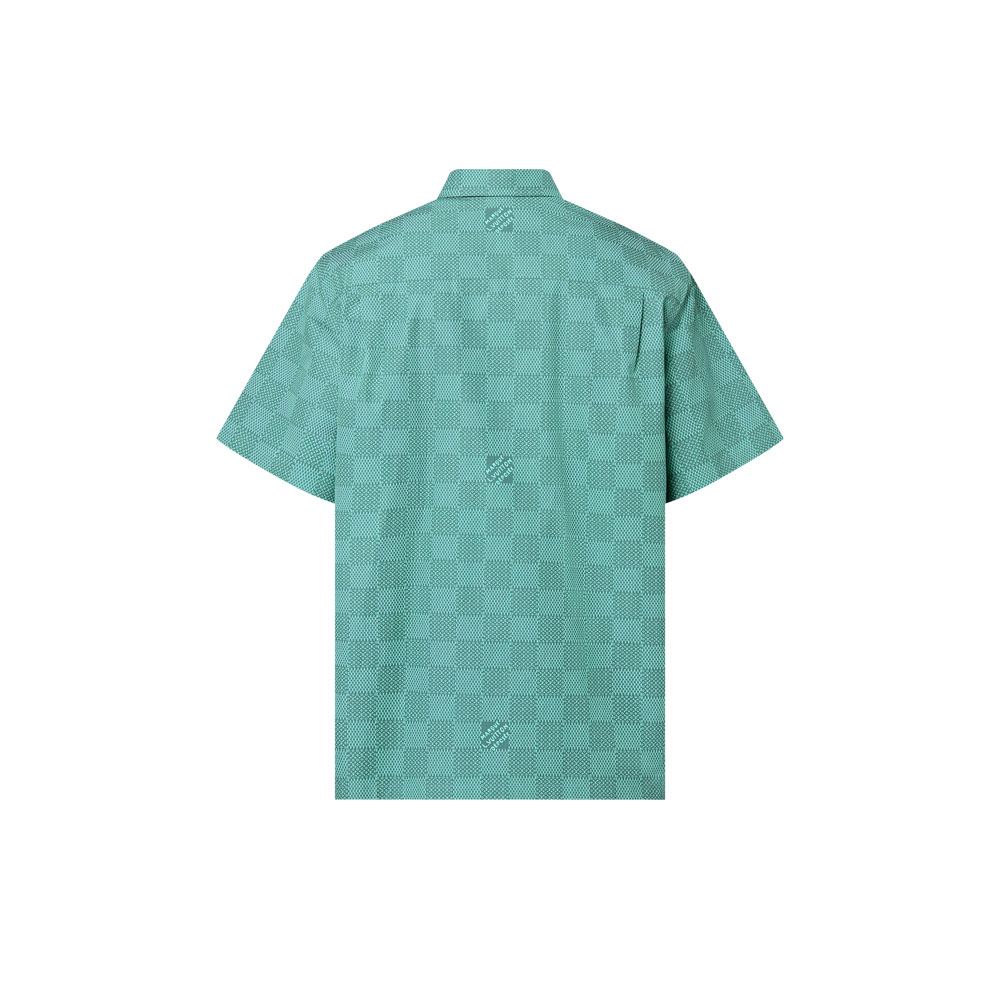 Louis Vuitton Printed Short-Sleeved Cotton Shirt 1AFQXX - Photo-2