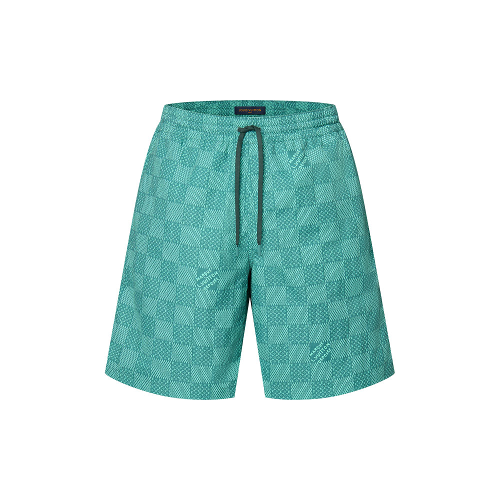 Louis Vuitton Printed Nylon Swimshorts 1AFR15