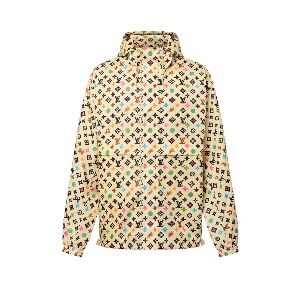 Louis Vuitton Printed Monogram Windbreaker 1AFRCJ