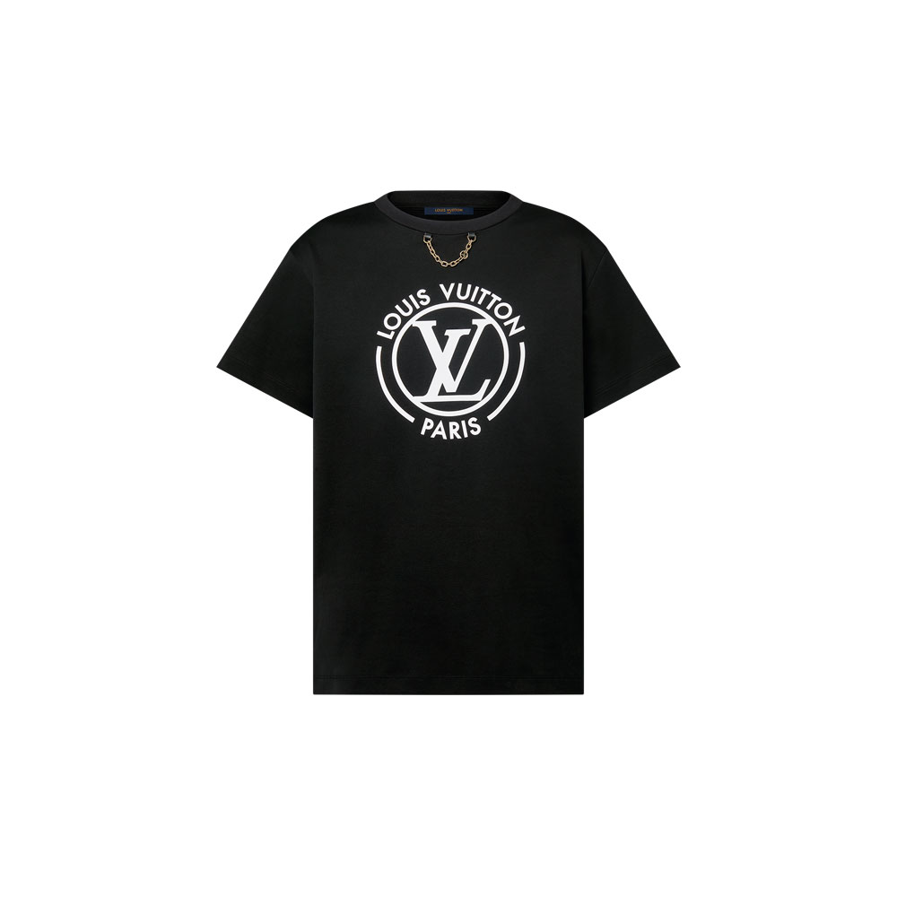 Louis Vuitton Flocked LV T-Shirt 1AFTUC