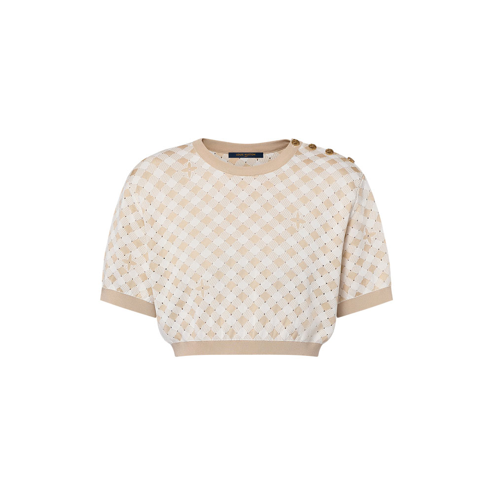 Louis Vuitton Signature Knit Crop Top 1AFU90