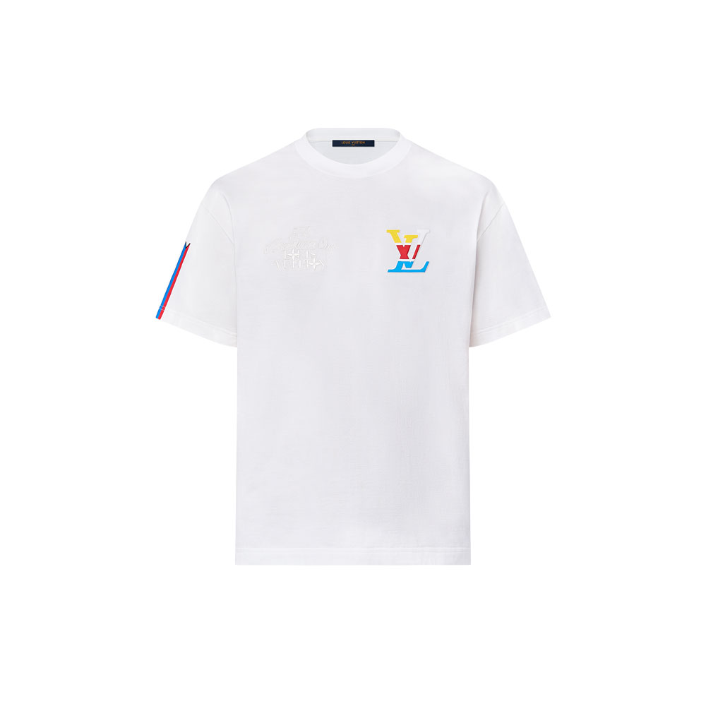 Louis Vuitton Graphic Cotton T-Shirt 1AFVUV