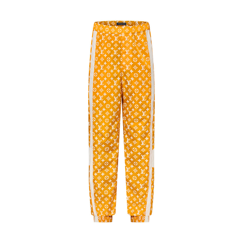 Louis Vuitton Monogram Printed Technical Track Pants 1AFWQH