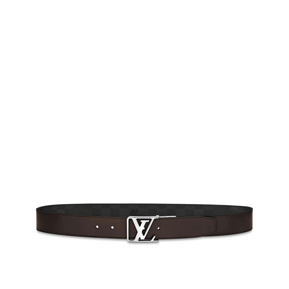 Louis Vuitton City 35mm Reversible Belt Other leathers M0029T - Photo-3