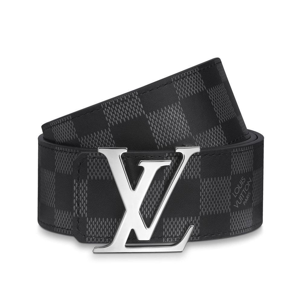 Louis Vuitton Initiales 40mm Reversible Belt Damier Infini Leather M0107T - Photo-2