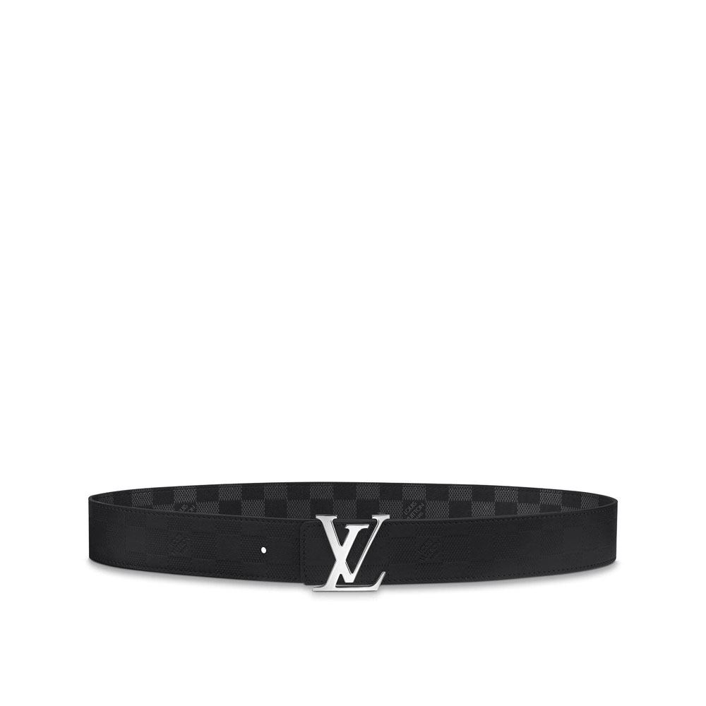Louis Vuitton Initiales 40mm Reversible Belt Damier Infini Leather M0107T - Photo-3