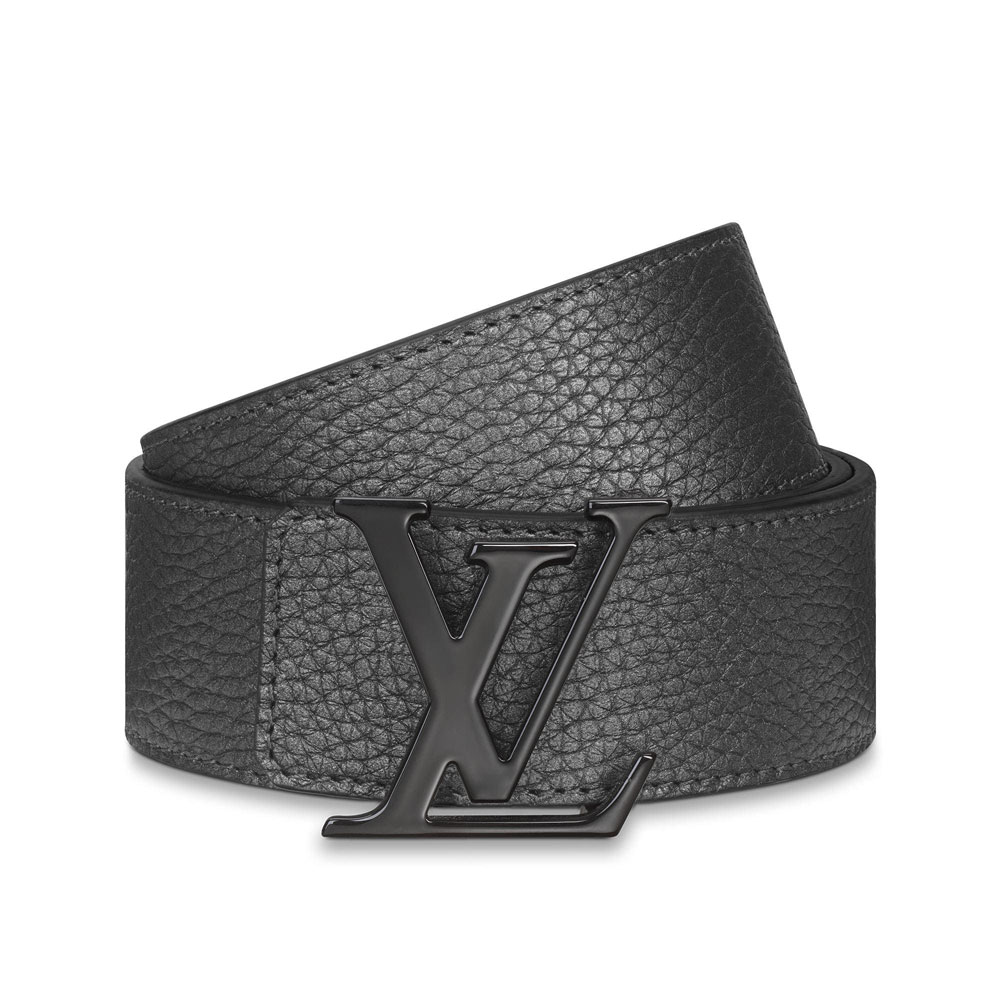 LV Initiales 40mm Reversible Belt Taurillon Leather M0109S - Photo-2