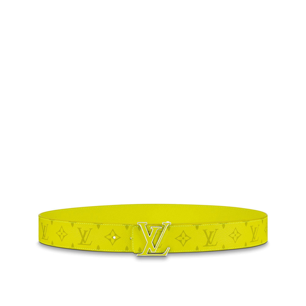 Louis Vuitton Initiales 40MM Reversible Belt Taiga Leather M0160S - Photo-2