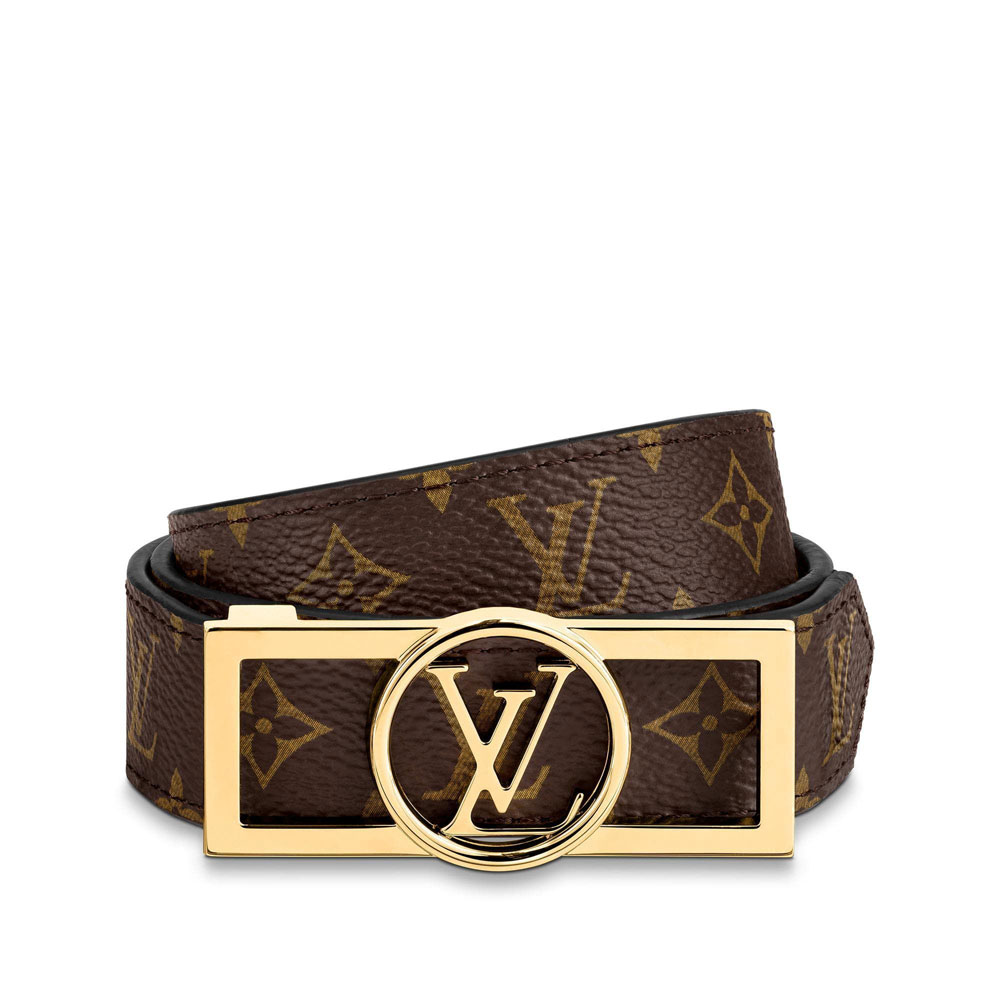Louis Vuitton Dauphine 25mm Reversible Belt Monogram M0196U - Photo-3