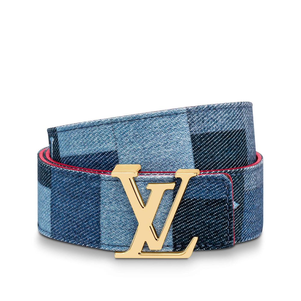 Louis Vuitton Iconic 30mm Belt Damier Other in Blue M0243V - Photo-2