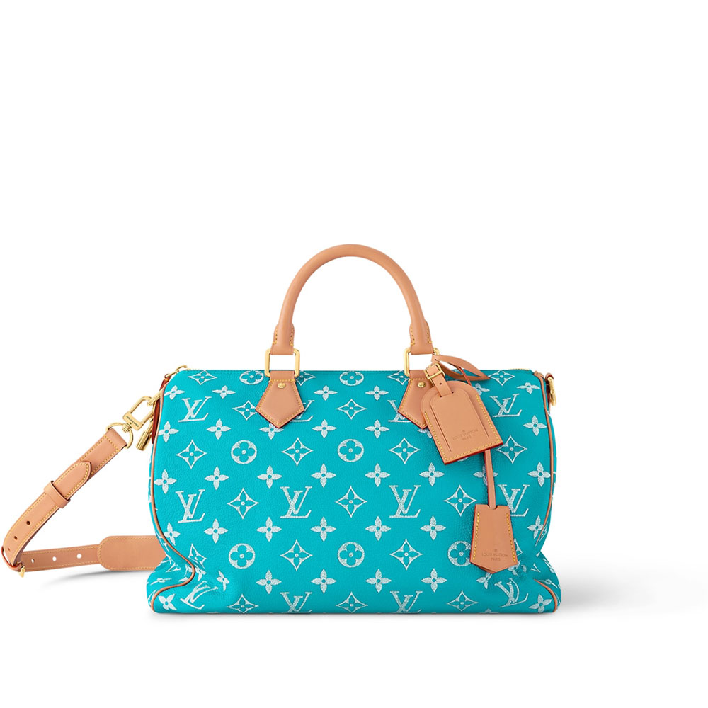 Louis Vuitton Speedy P9 Bandouliere 40 in Turquoise M11564