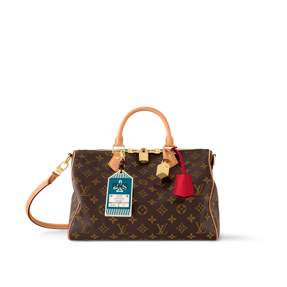 Louis Vuitton Speedy Soft 30 Crafty Monogram Canvas M11945