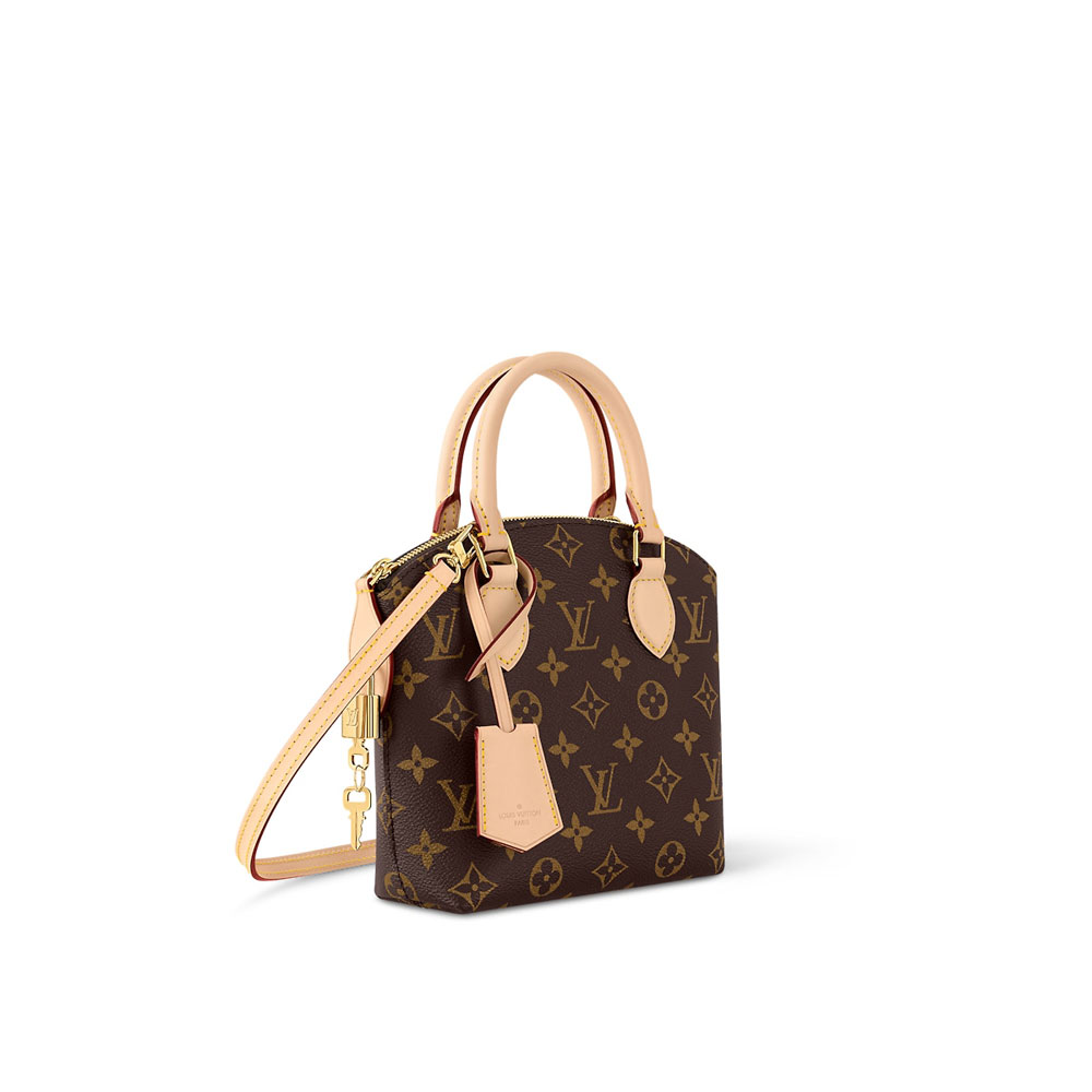 Louis Vuitton Lockit BB Bag Monogram Canvas Brown M12019 - Photo-2