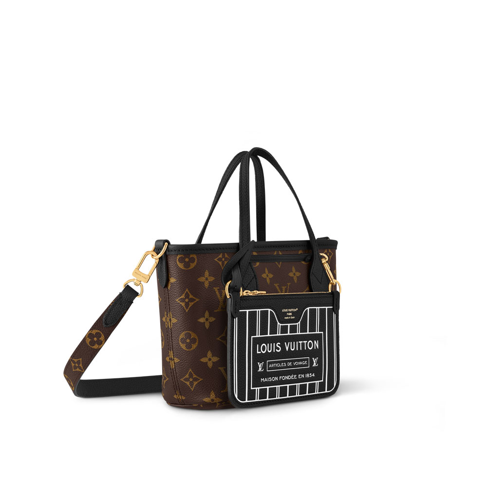 Louis Vuitton Neverfull Bandouliere Inside Out BB M12099 - Photo-2