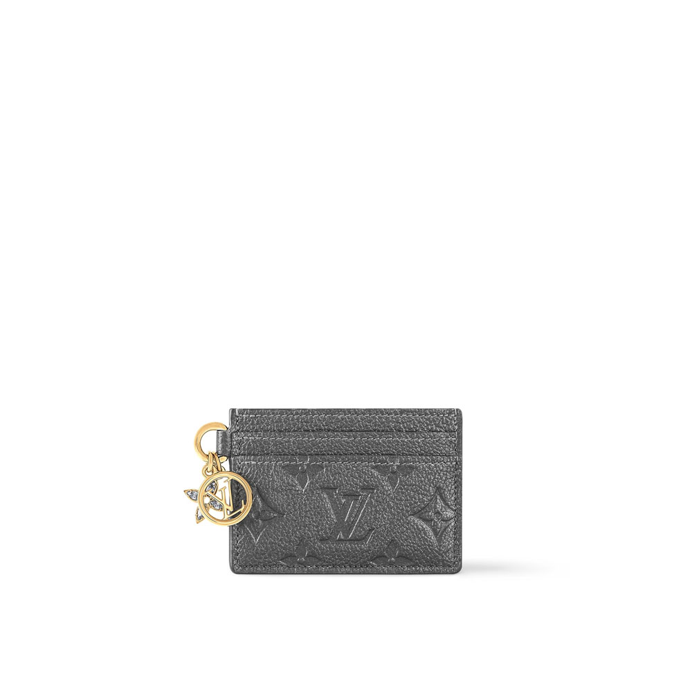 Louis Vuitton Charms Card Holder Monogram Empreinte M12178