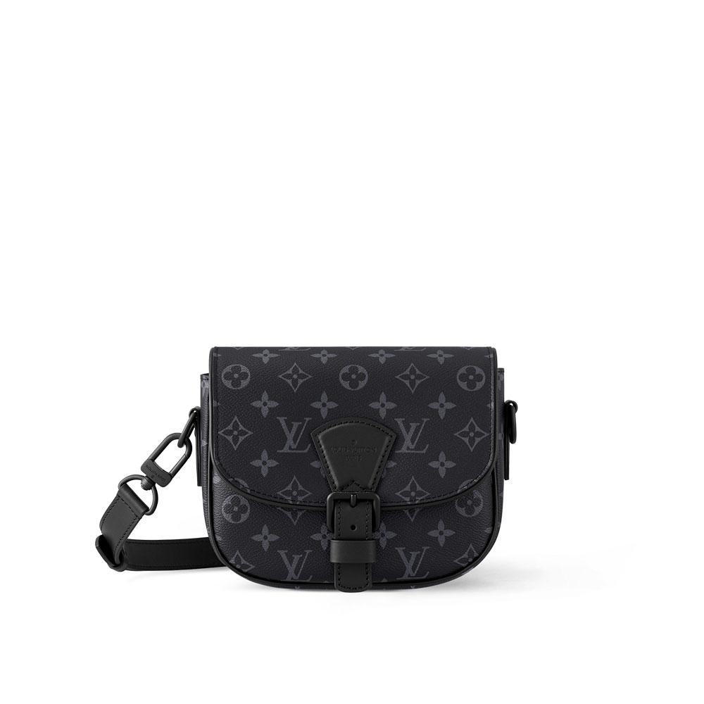 Louis Vuitton Montsouris Messenger PM Monogram Eclipse Canvas M12519