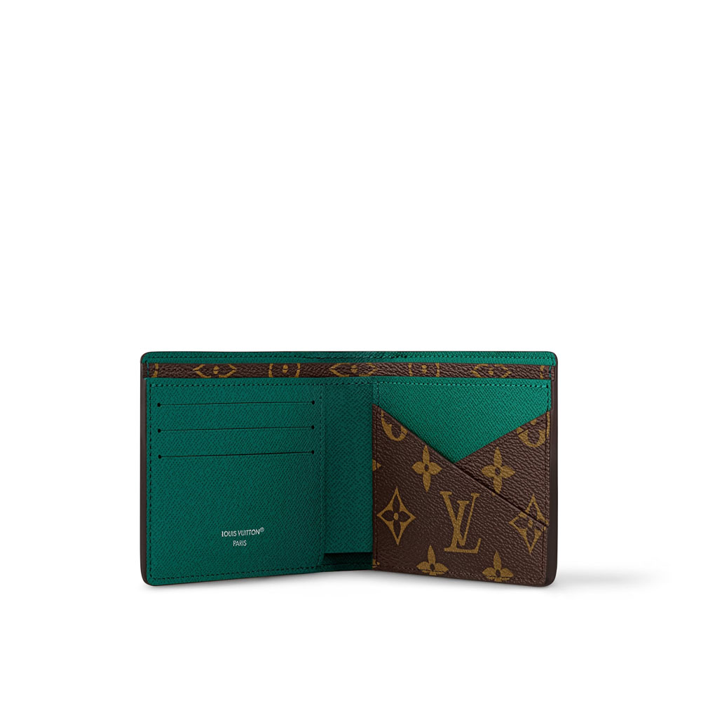 Louis Vuitton Multiple Wallet Monogram Macassar Canvas M12836 - Photo-2