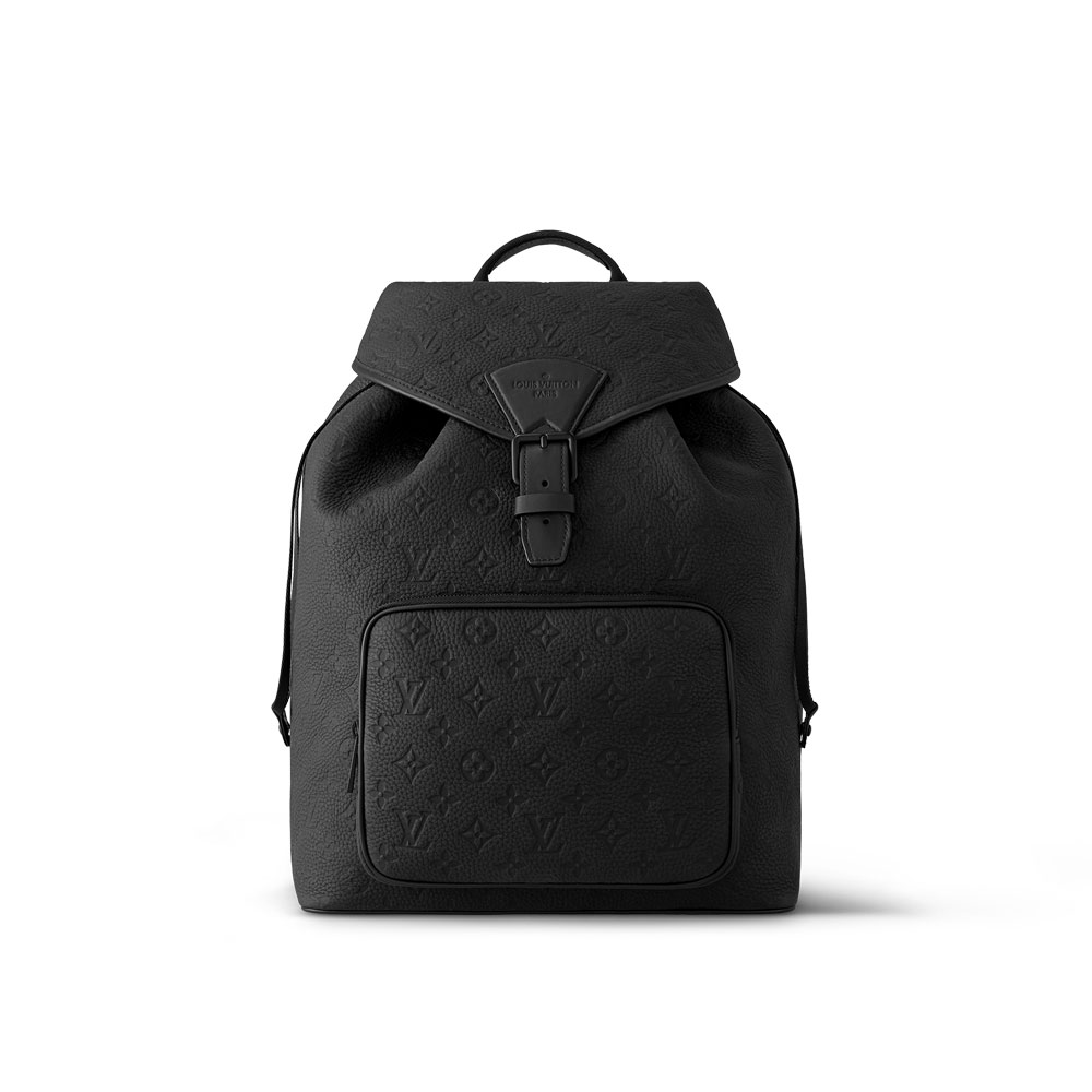 Louis Vuitton Montsouris Backpack Monogram Taurillon M23127