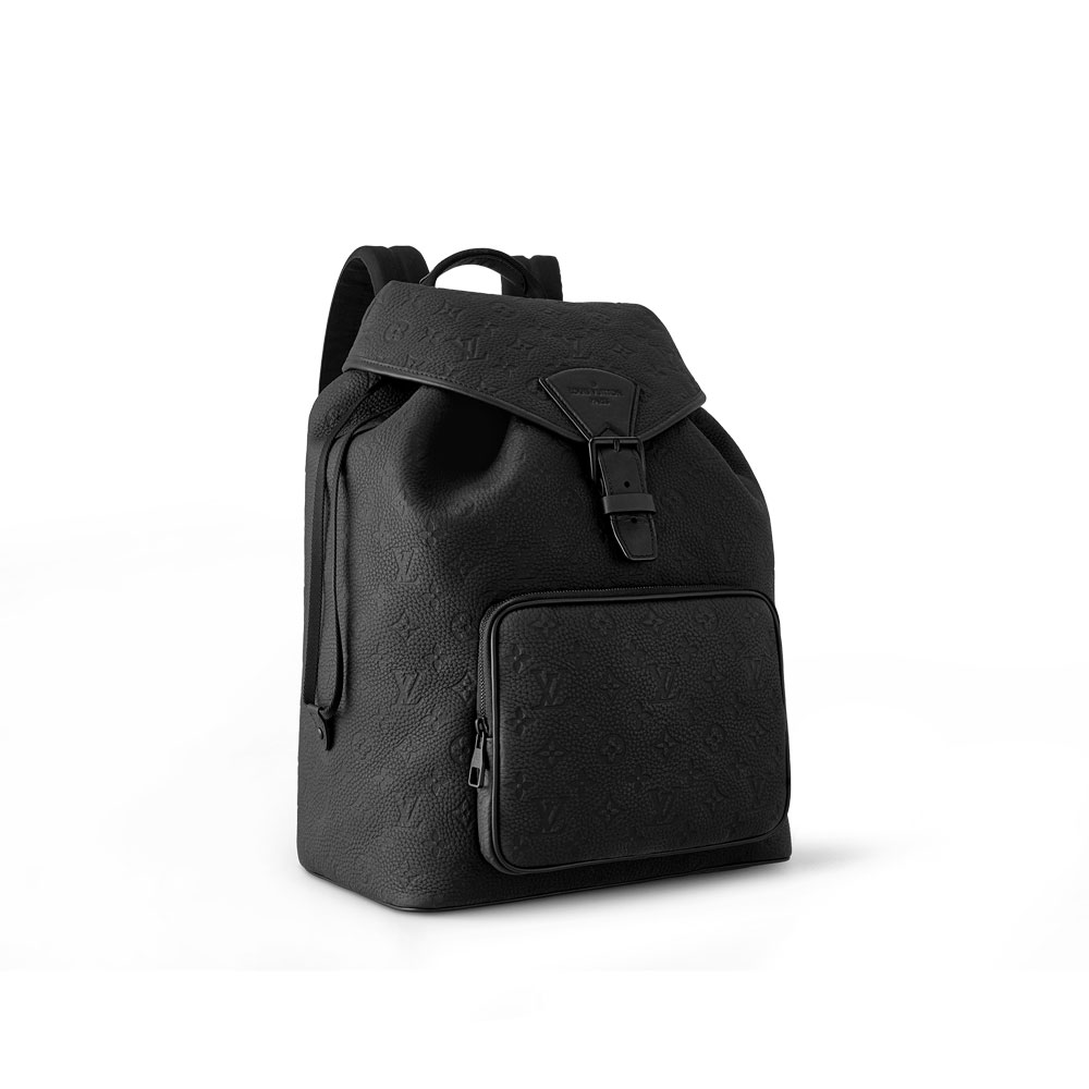 Louis Vuitton Montsouris Backpack Monogram Taurillon M23127 - Photo-2
