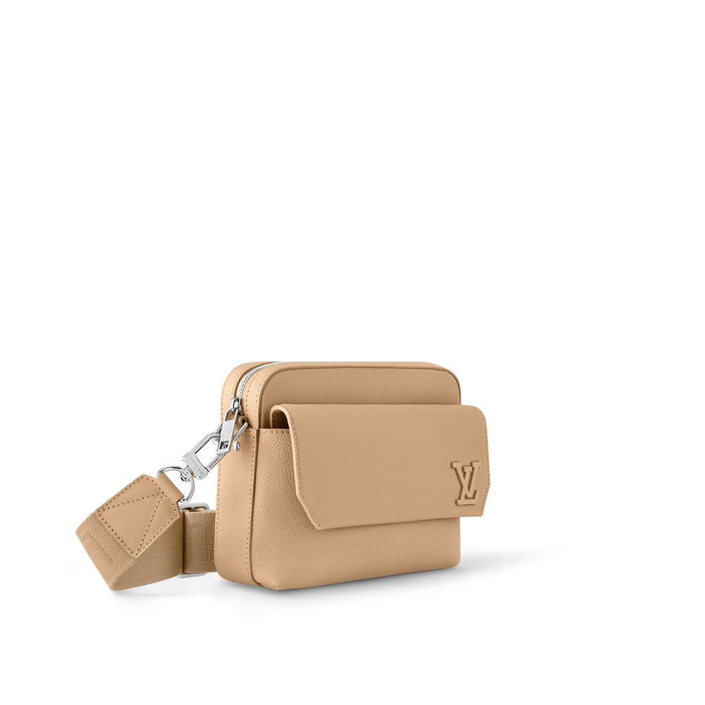 Louis Vuitton Aerogram Beige Fastline Messenger Bag M23710 - Photo-2